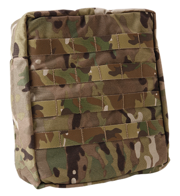 Zipper Bottom Large Gas Mask Pouch